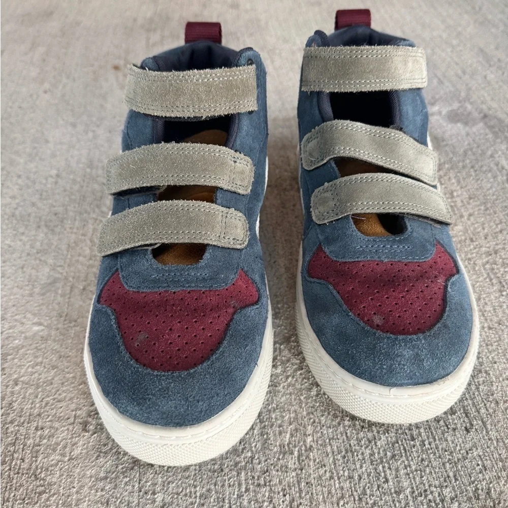 Veja Kids Sneakers - Blue, Green, Burgundy Size 4